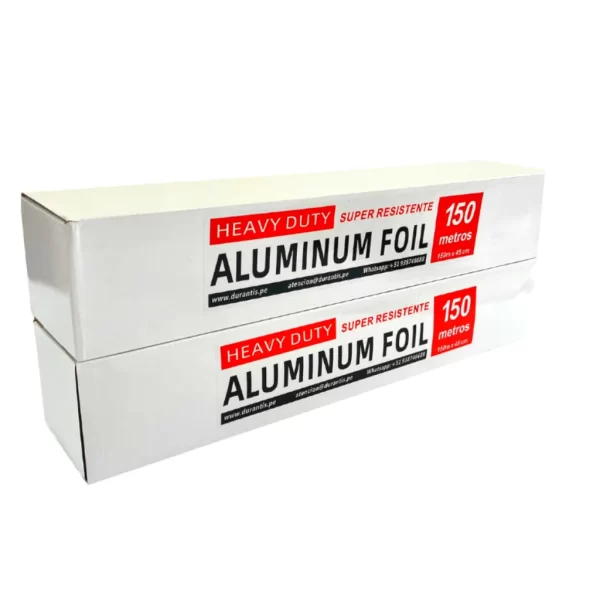 Papel aluminio 150 cm x 45 cm